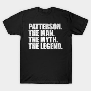 Patterson Legend Patterson Family name Patterson last Name Patterson Surname Patterson Family Reunion T-Shirt